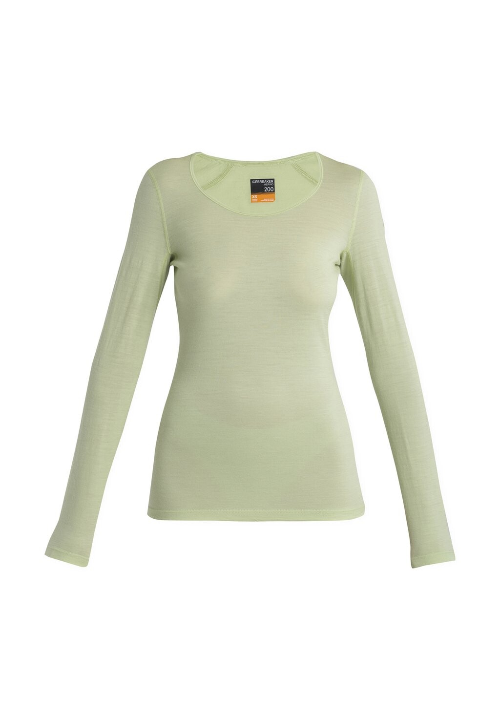 

Майка MERINO SHELL+ COTTON WINDBREAKER Icebreaker, светло-зеленый