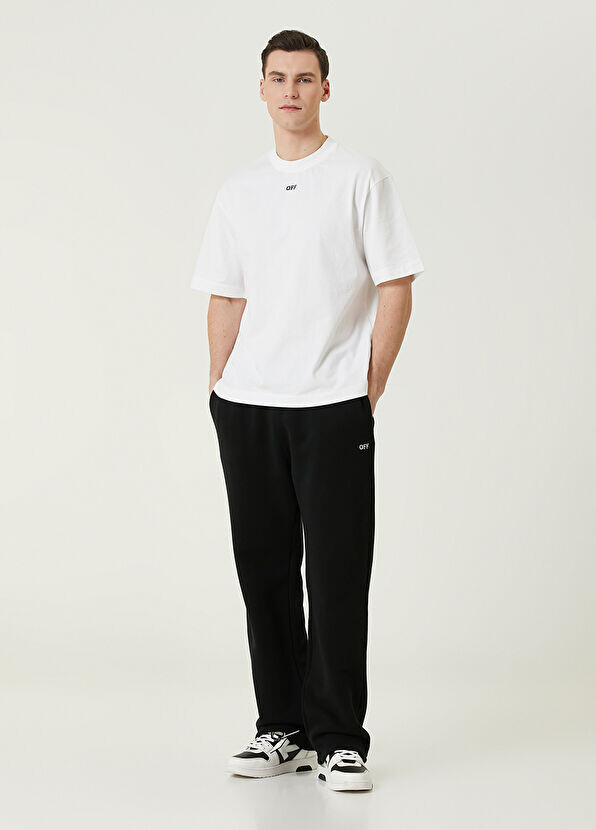 

Спортивные брюки с логотипом и кулиской на талии. Off-White, черный