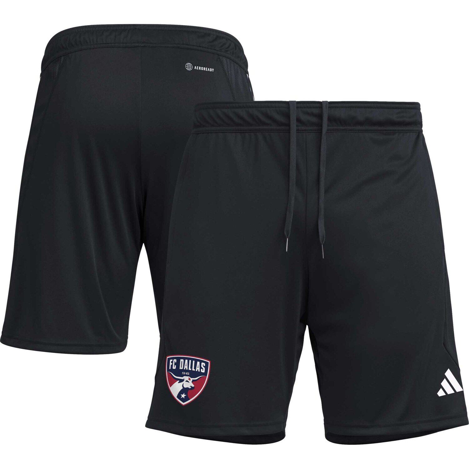 

Мужские черные тренировочные шорты AEROREADY FC Dallas 2023 adidas