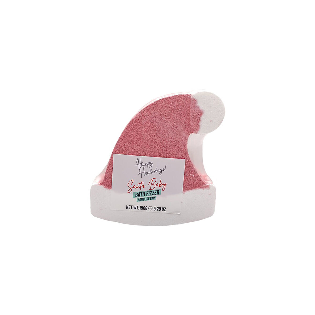 Бомбочка для ванны Happy Santa Hat Fizzer, 150 гр съемная курица m18 ручная бросающая взрывоопасная бомба и искусственная граната для воды детская игрушка подростковая бомба для мальчиков