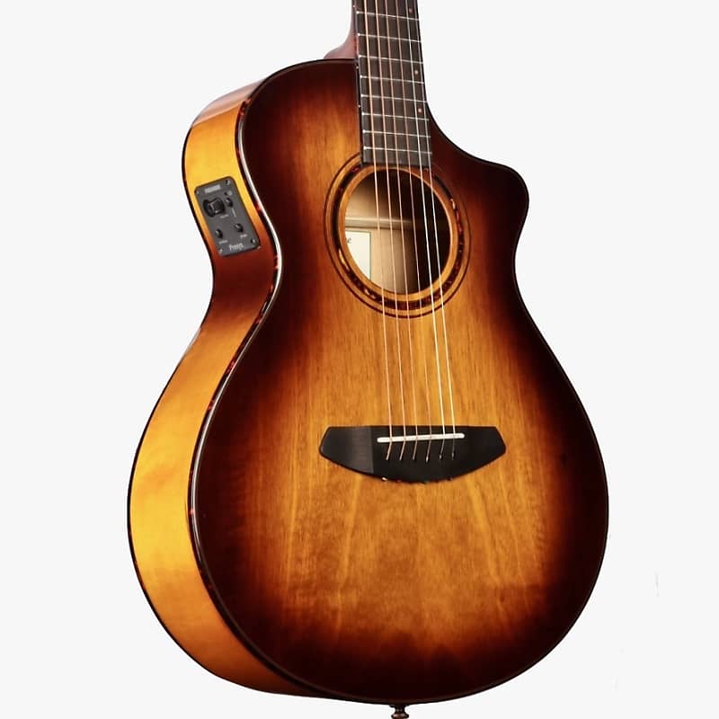 Акустическая гитара Breedlove Pursuit Exotic S Companion Tiger's Eye CE Myrtlewood / Myrtlewood #230302892