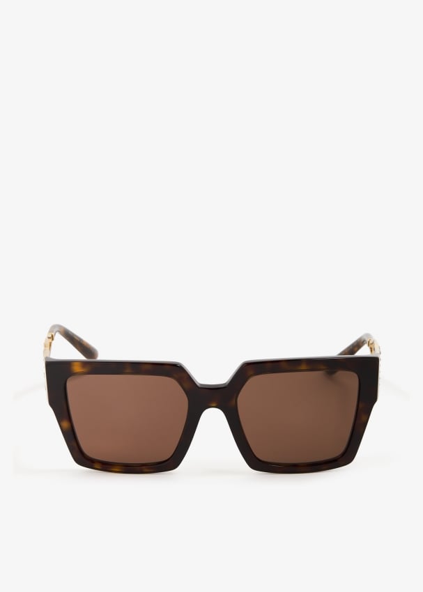 Солнцезащитные очки Dolce&Gabbana DG Diva, коричневый