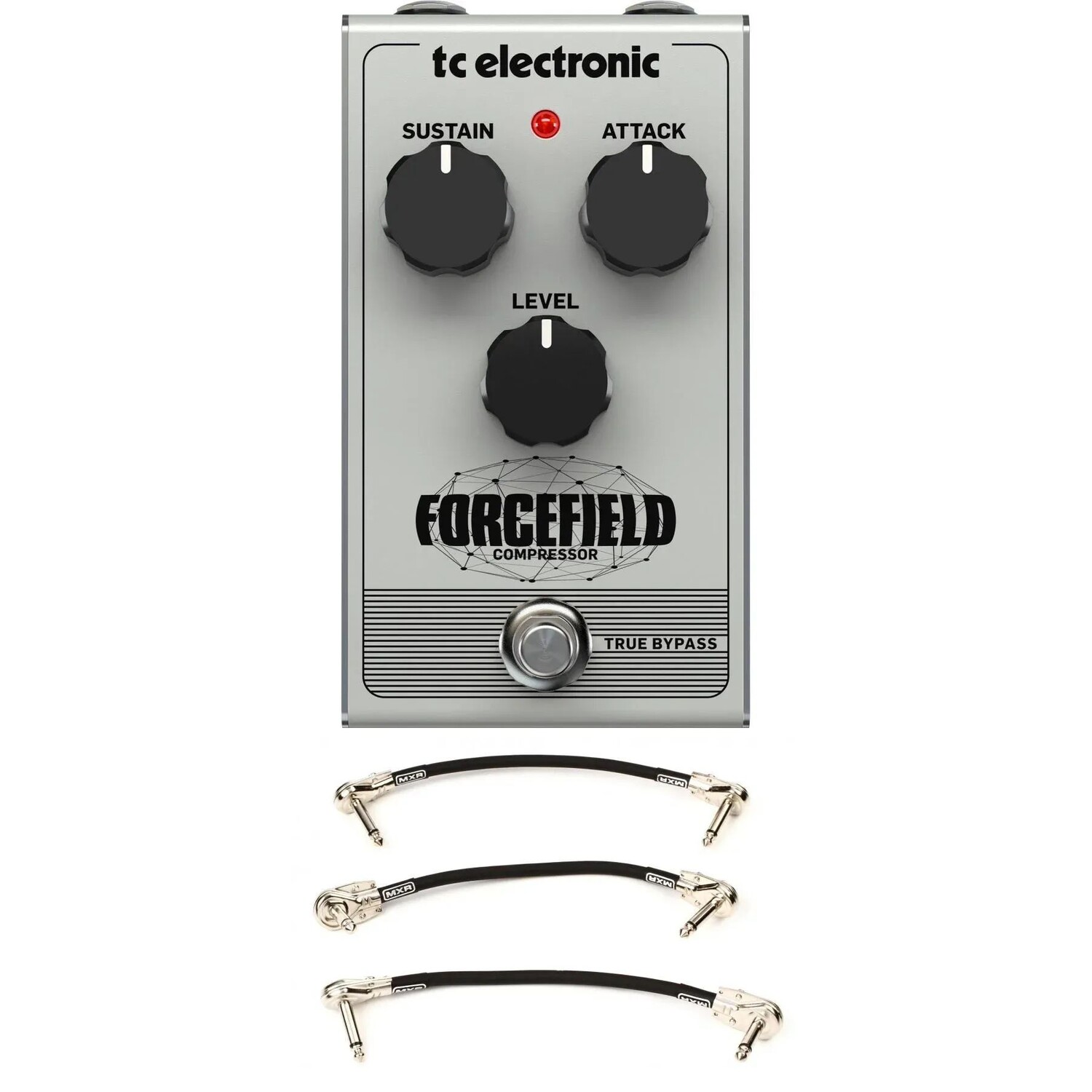 

Педаль компрессора TC Electronic Forcefield с 3 соединительными кабелями
