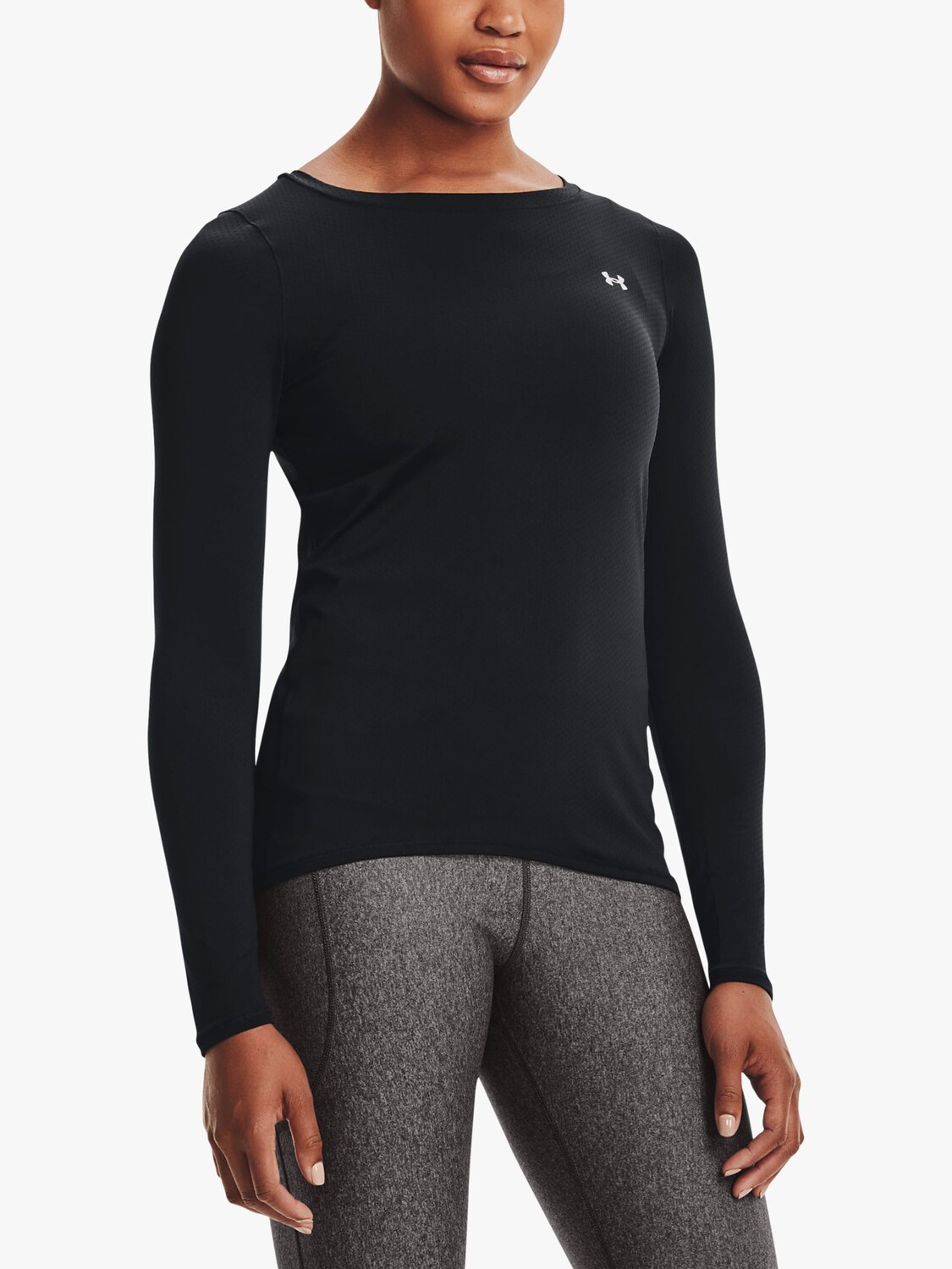 

Спортивная футболка с длинными рукавами HeatGear Armor Under Armour, черный