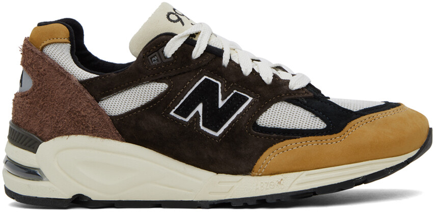 

Коричневые кроссовки New Balance Made in USA 990v2