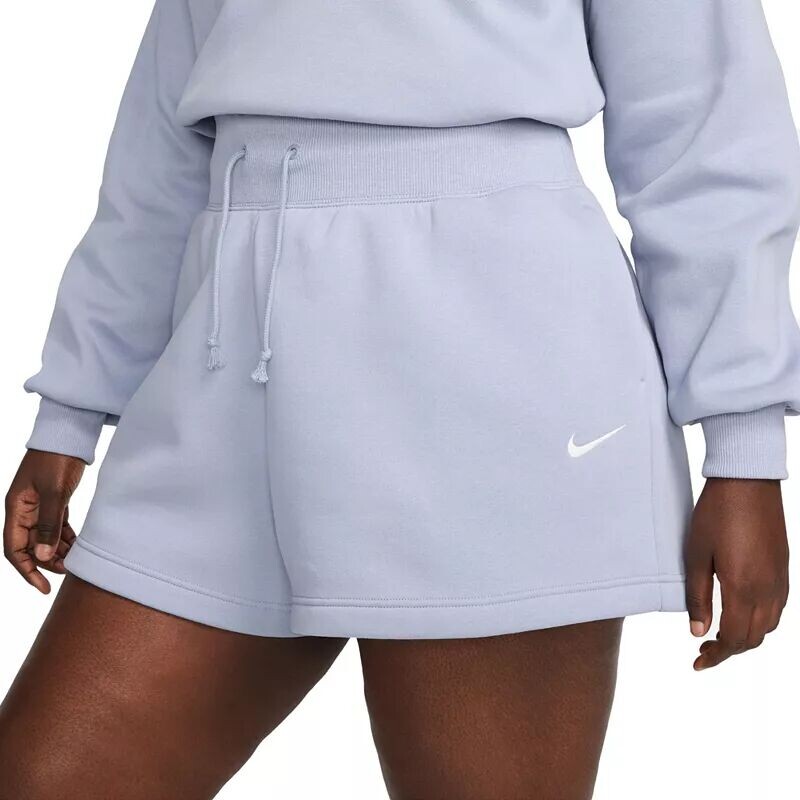 

Женские шорты Nike Sportswear Phoenix Fleece Plus с высокой талией