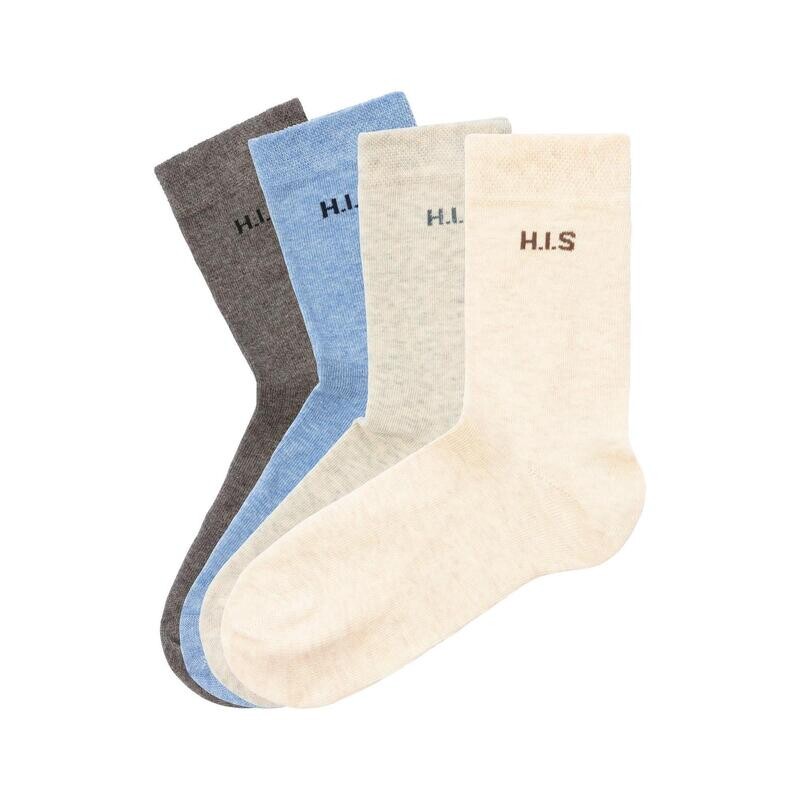

Носки HIS (4 пары) женские H.I.S, цвет blau