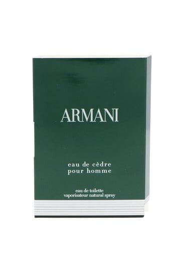 

Туалетная вода, 1,2 мл Giorgio Armani, Eau De Cedre