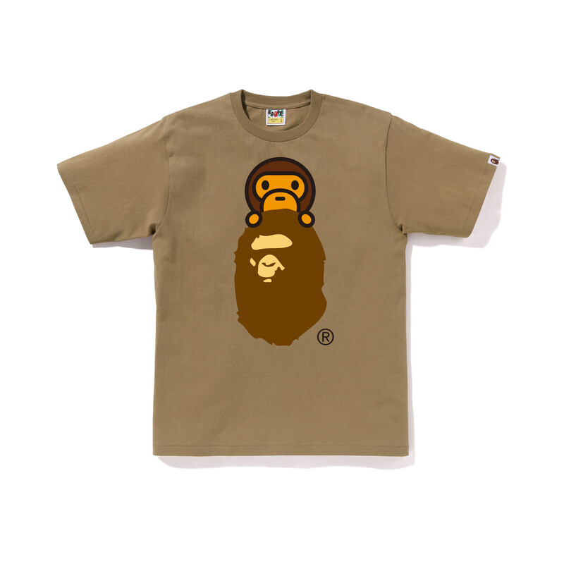 

Футболка мужская A Bathing Ape, бежевый