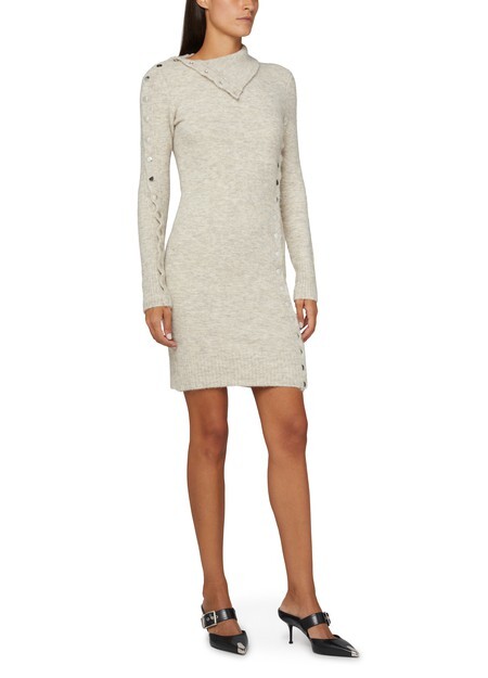 

Короткое платье Марина Isabel Marant, бежевый