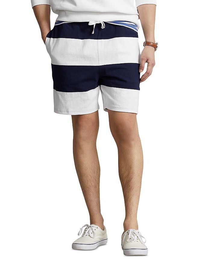 

Шорты Polo Bear в полоску из джерси 6 дюймов Polo Ralph Lauren