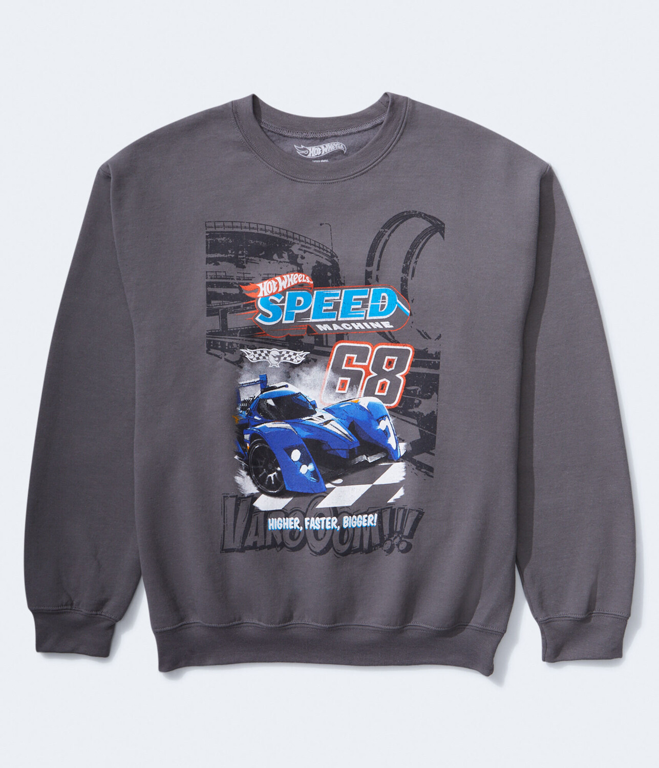 

Толстовка Hot Wheels Speed Machine Crew Aeropostale, серый