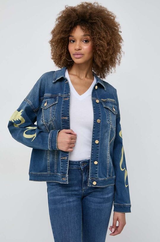 

Джинсовая куртка Armani Exchange, черный