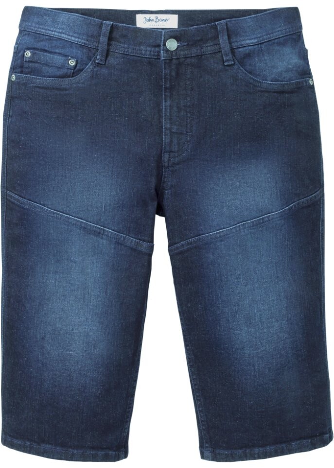 

Длинные шорты стрейч стандартного кроя John Baner Jeanswear, синий