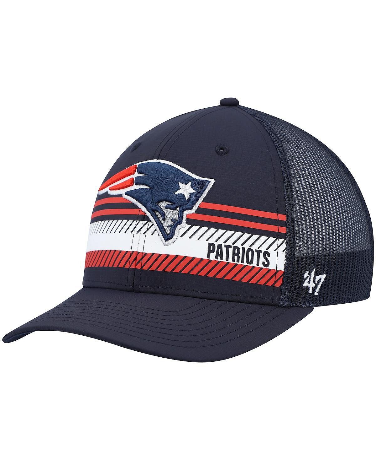 

Мужская темно-синяя кепка New England Patriots Cumberland Trucker Snapback '47 Brand