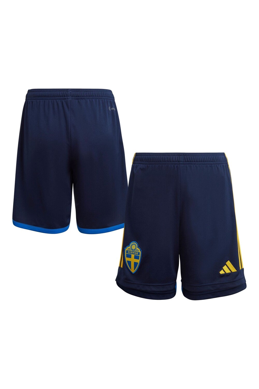 

Швеция 2022 Домашние шорты adidas, синий