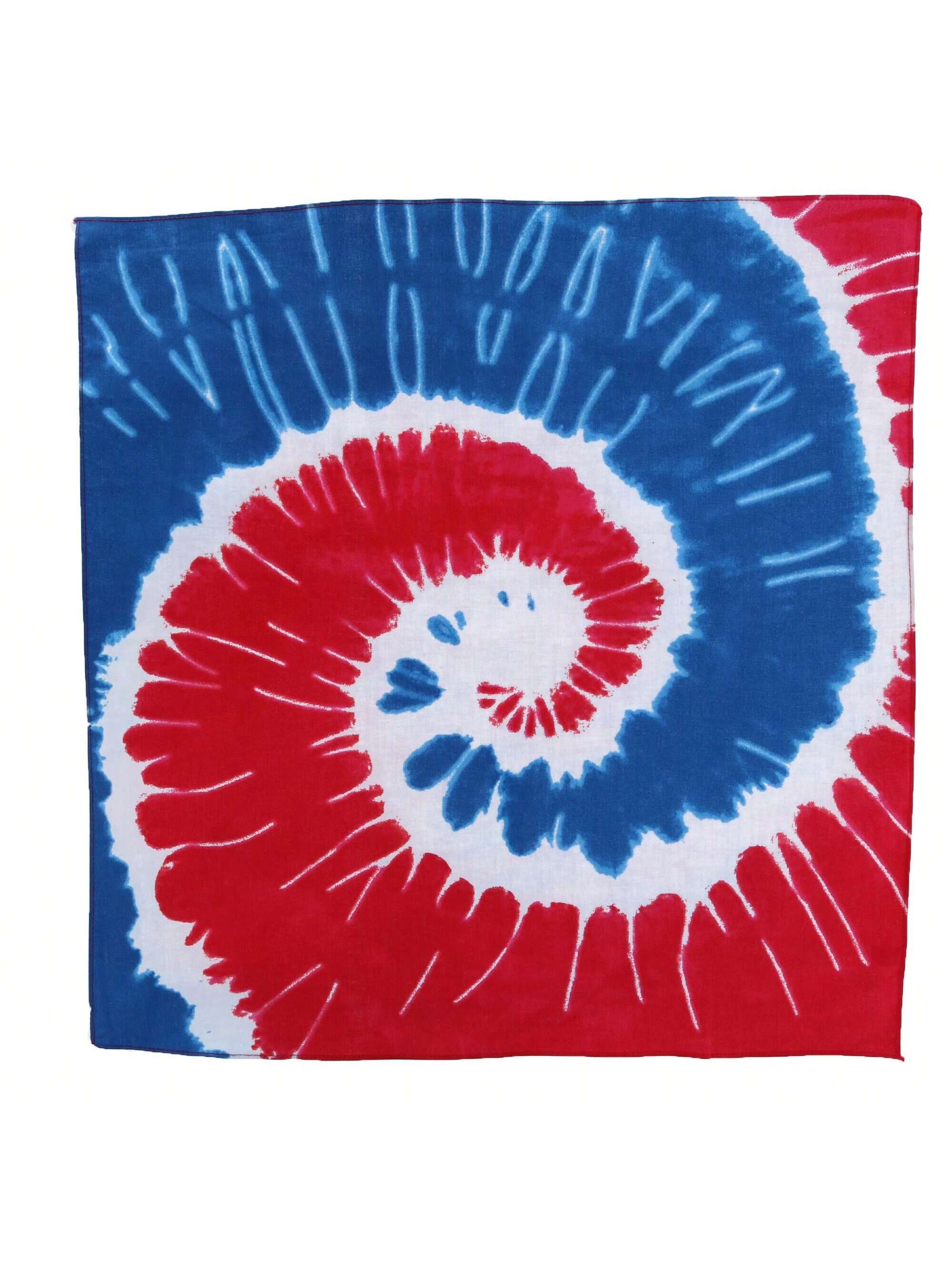 Бандана CTM Patriotic Swirl Tie Dye, красный germany flag brooch pin patriotic flag pin collar lapel pin patriotic accessory