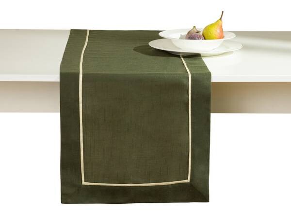 

Настольный бегун home & you Tideno, 40x1x180 см цвет mittelgrün