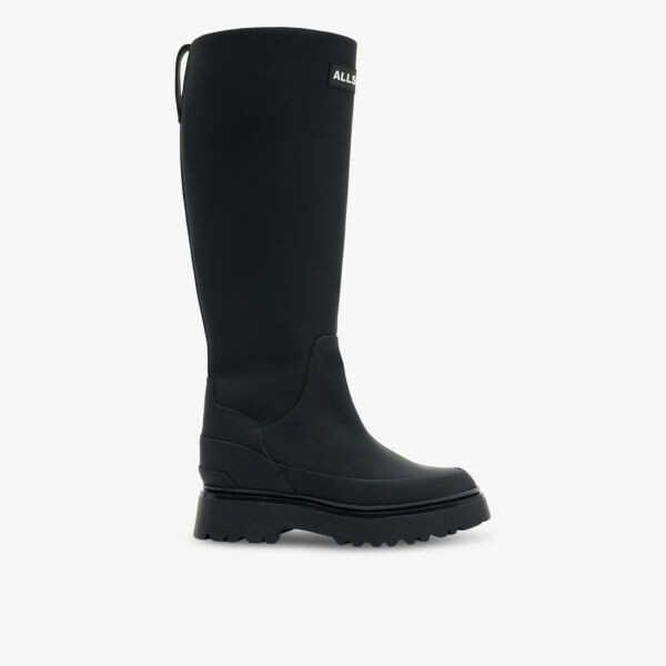 

Резиновые сапоги octavia с логотипом Allsaints, черный