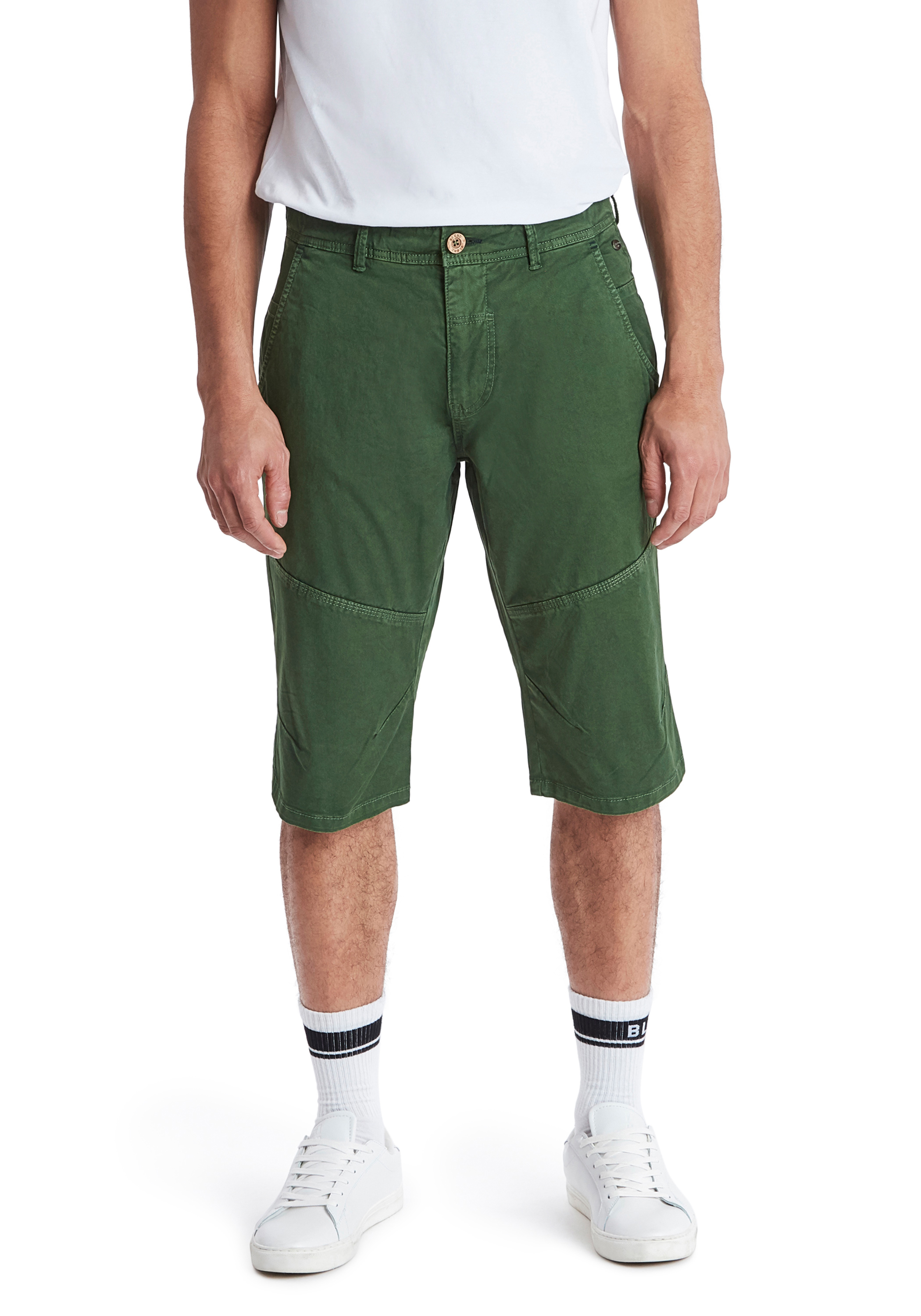 Тканевые шорты BLEND Chino, зеленый