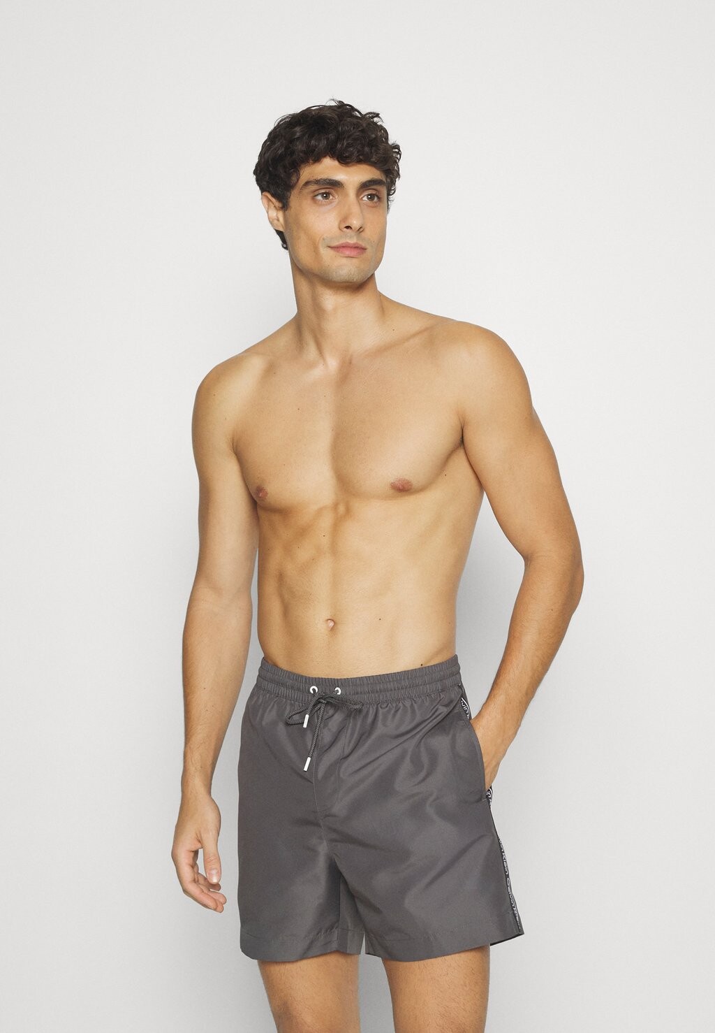 

Шорты для плавания Medium Drawstring Calvin Klein Swimwear, цвет medium charcoal