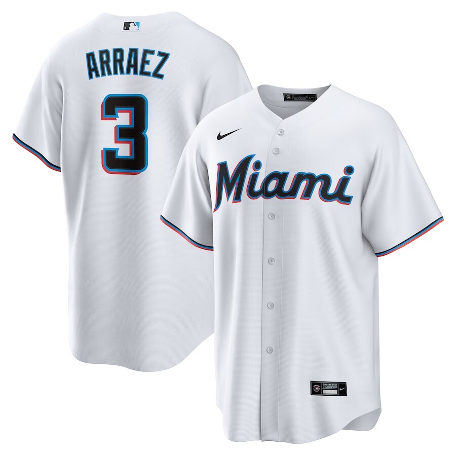 

Джерси Nike Miami Marlins, белый