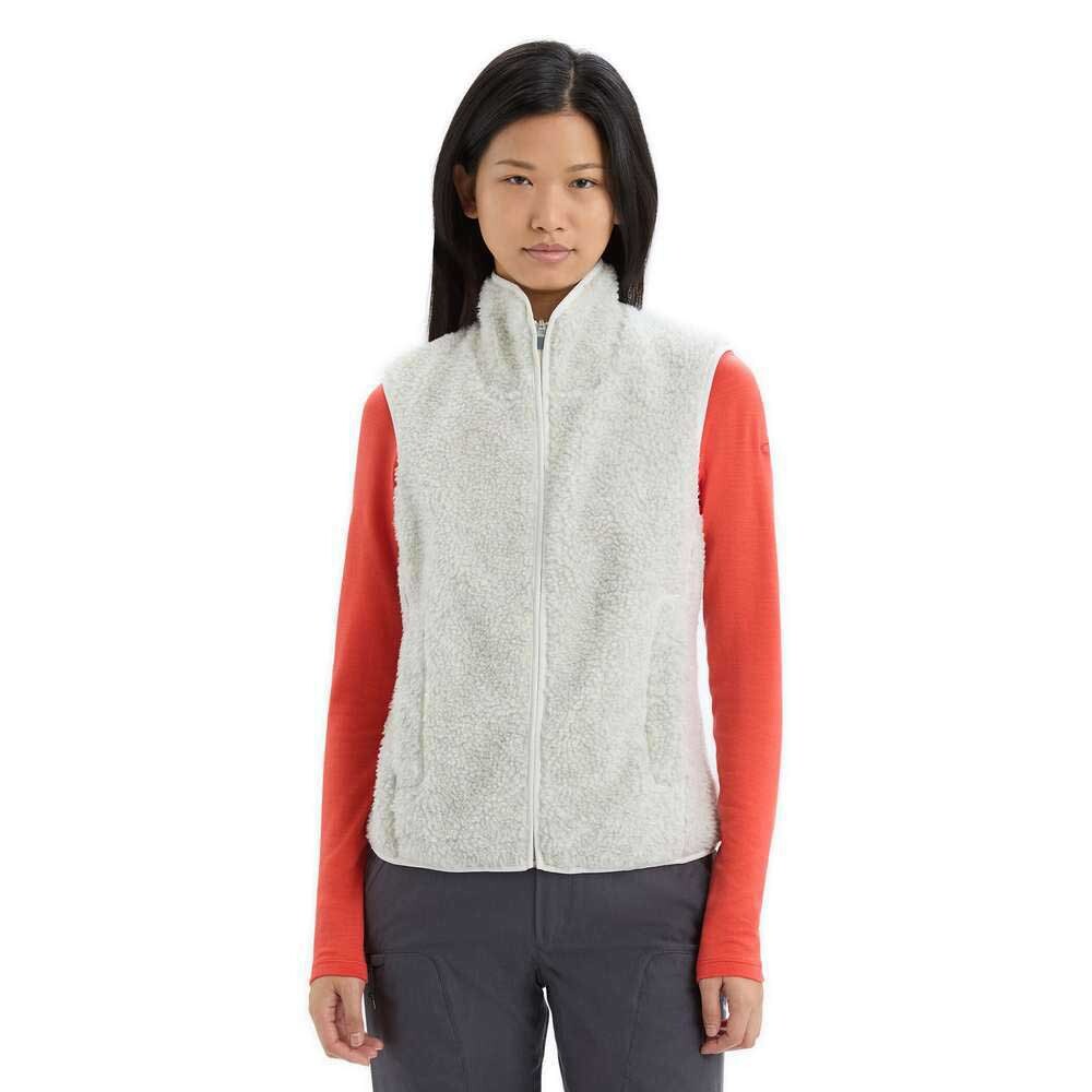 

Свитер Icebreaker RealFleece High Pile Vest Crew Neck, серый