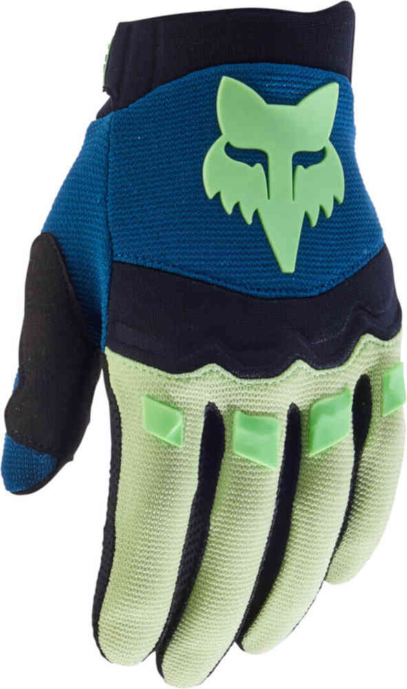 цена Молодежные перчатки для мотокросса Dirtpaw 2023 FOX, синий