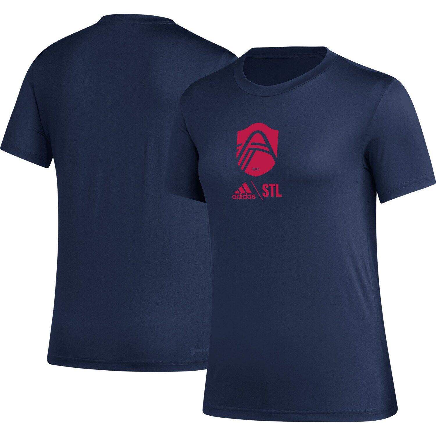

Женская футболка adidas Navy St. Louis City SC AEROREADY Club Icon adidas