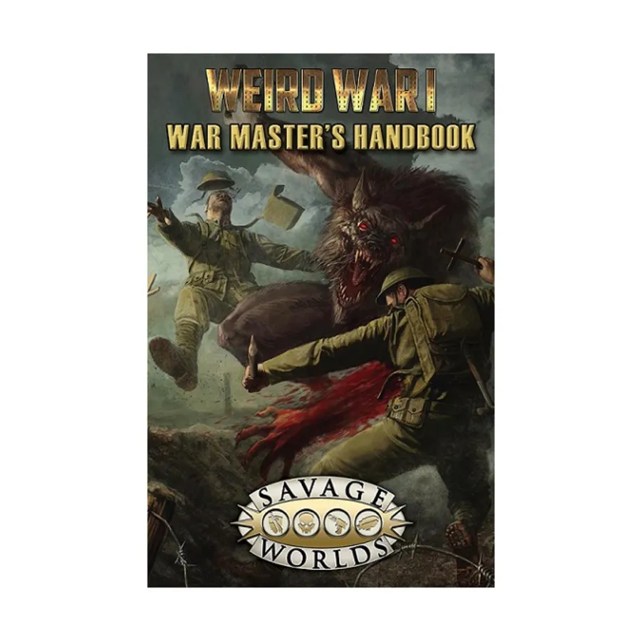 

Weird War I - War Master's Handbook (Limited Edition), Weird Wars (Savage Worlds), твердый переплет