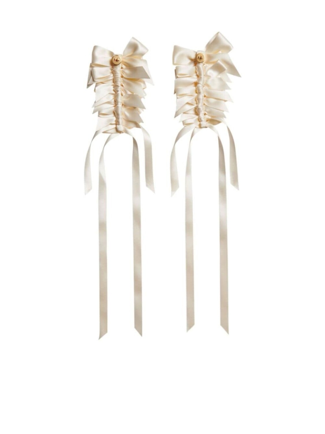 

Серьги Rosette Bow Simone Rocha, нейтральный цвет