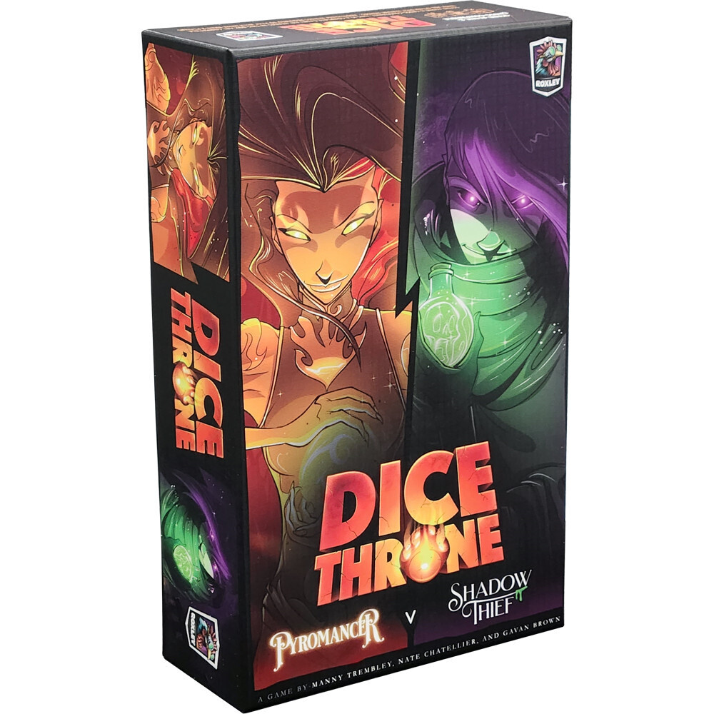 

Настольная игра Roxley Game Laboratory Dice Throne: Season 1 - Pyromancer vs Shadow Thief