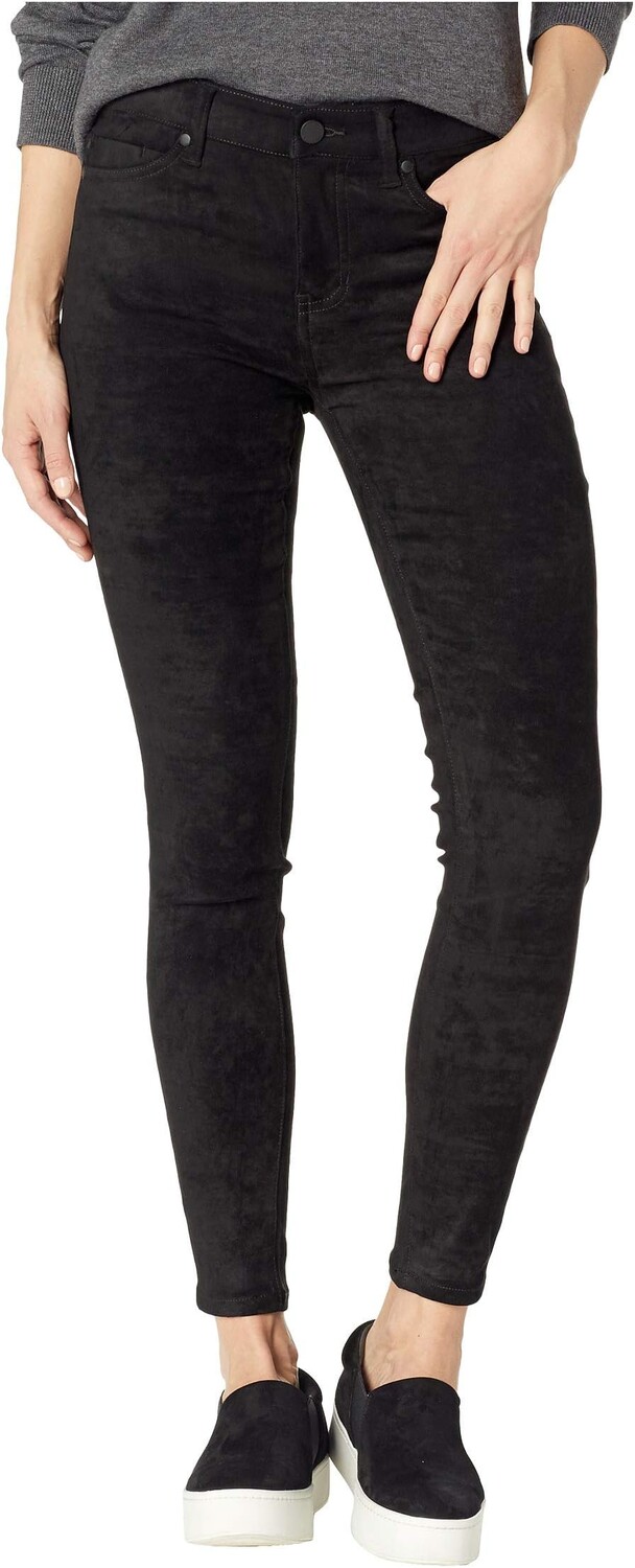

Джинсы Abby Ankle in Stretch Suede Liverpool Los Angeles, черный