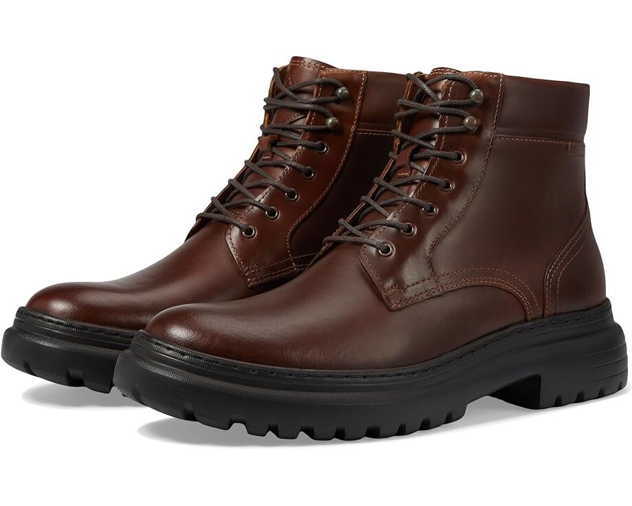 

Ботинки Johnston & Murphy Kelton Plain Toe, цвет Mahogany Full Grain