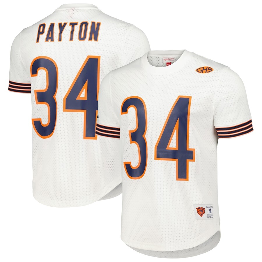 

Футболка с именем и номером Mitchell & Ness Chicago Bears, белый