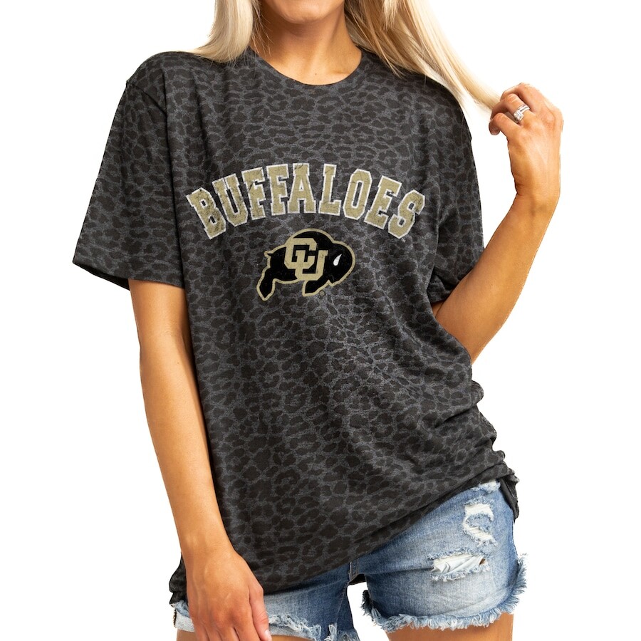 

Футболка с коротким рукавом Gameday Couture Colorado Buffaloes, леопардовый
