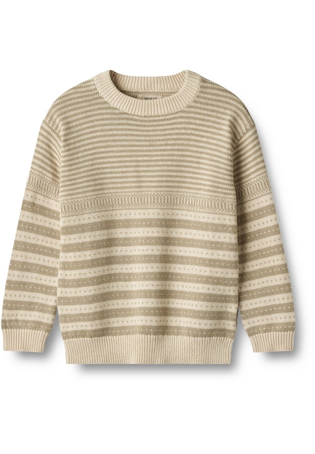 Вязаный свитер Wheat, цвет grey sand