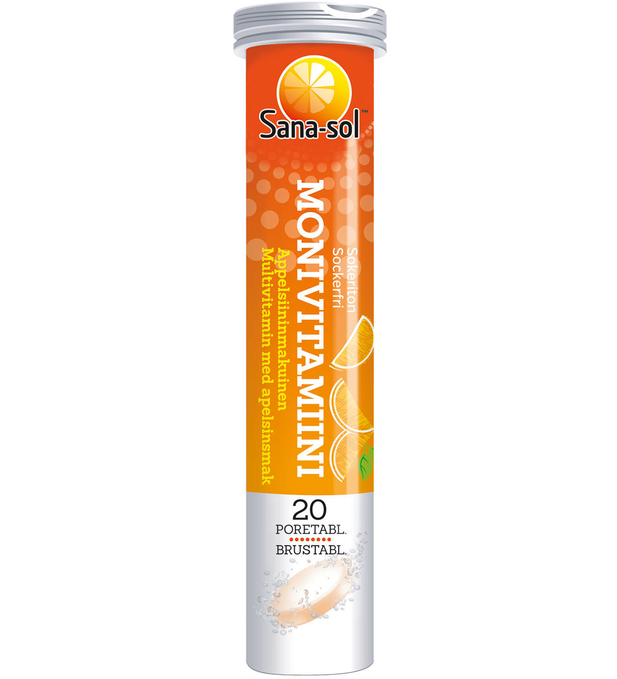 Мультивитамины Sana-Sol со вкусом апельсина nature s way мультивитамины для мужчин старше 50 лет со вкусом апельсина 75 шт