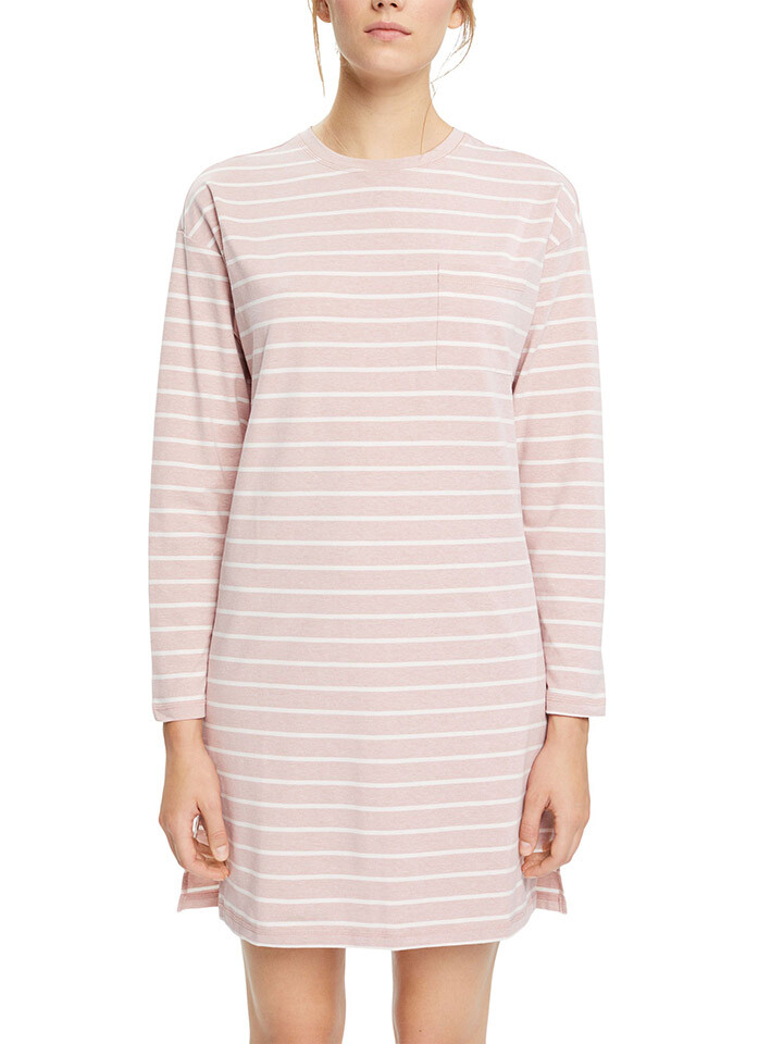 

Ночная рубашка ESPRIT, цвет Rosa/ Weiß