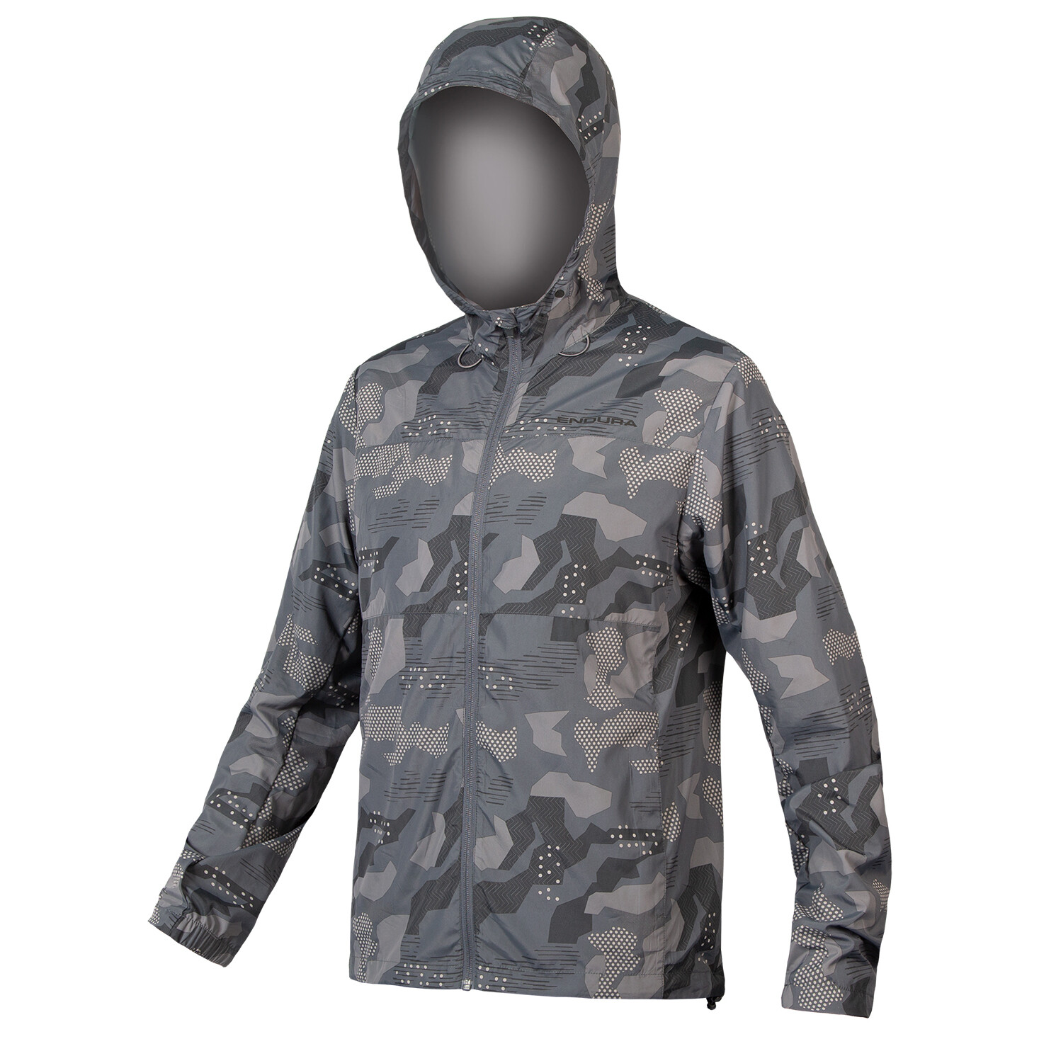 Ветровка Endura Hummvee WP Shell Jacke, цвет Camouflage/Grey outdoor camouflage ski wear add wool camouflage soft shell dress custom autumn winter fishing clothes