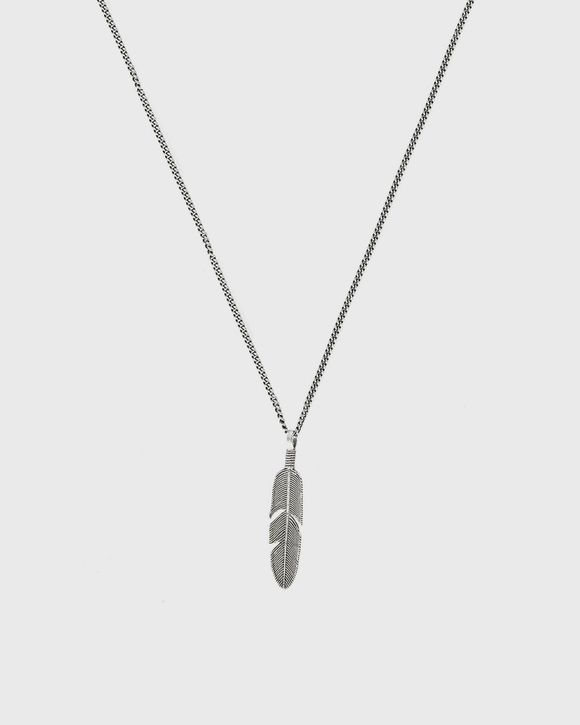 

Ожерелье Serge Denimes Silver Ethereal Feather Necklace, цвет 925 sterling silver