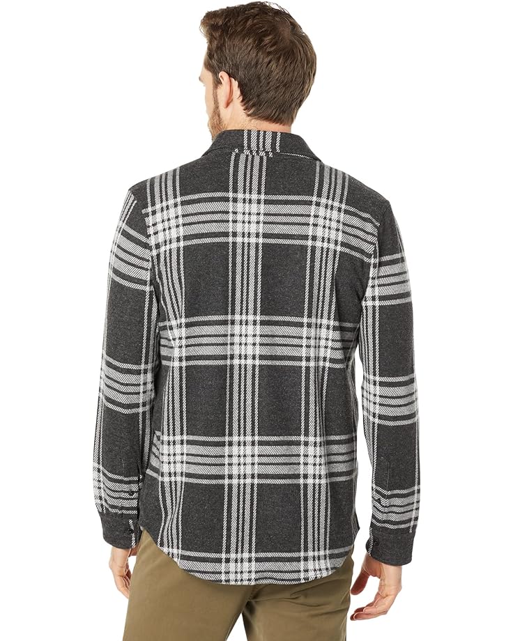 Рубашка Faherty Legend Sweater Shirt, цвет Charcoal Bone Plaid цена и фото