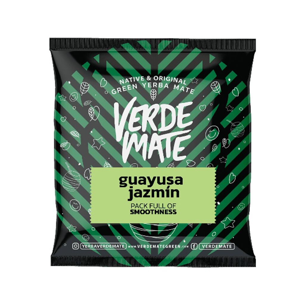

Verde Mate Зеленый Гуаюса Жасмин 50г