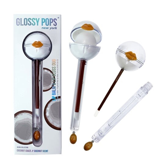 

Бальзам Coconut Craze и блеск для губ Glossy Pops