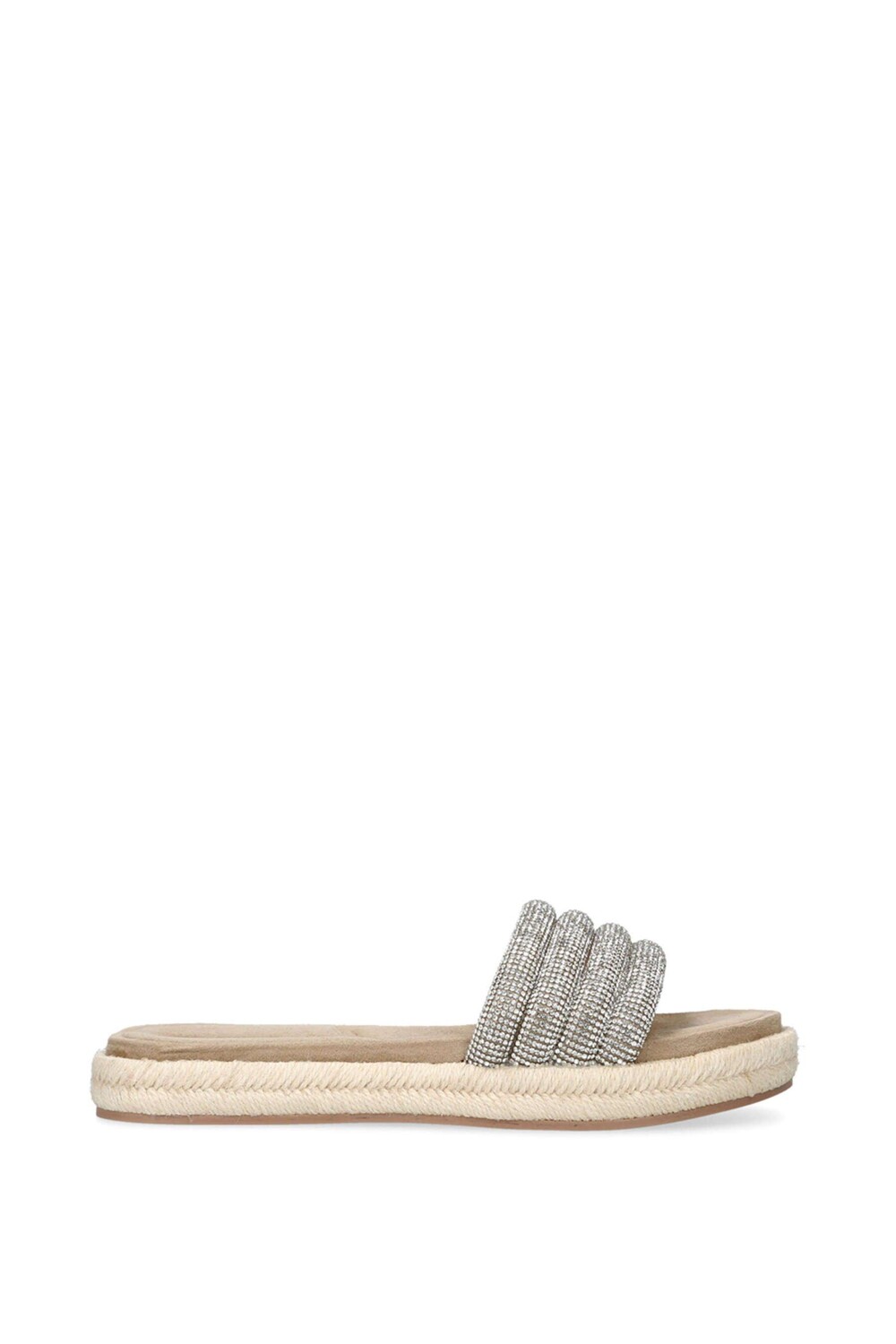 

Сандалии Spirit Flatform Carvela, серебро