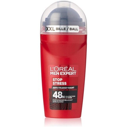 

Роликовый антиперспирант Expert Stop Stress для мужчин, 48 часов, 50 мл, L'Oreal