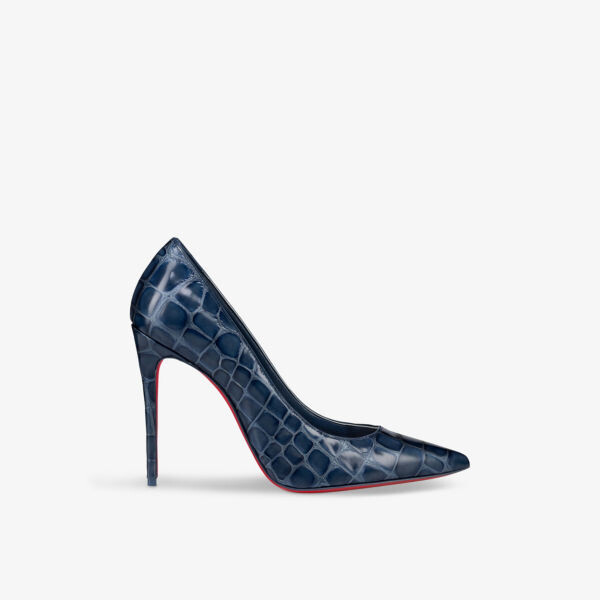 

Туфли-Лодочки Kate 100 из кожи на каблуке Christian Louboutin, синий