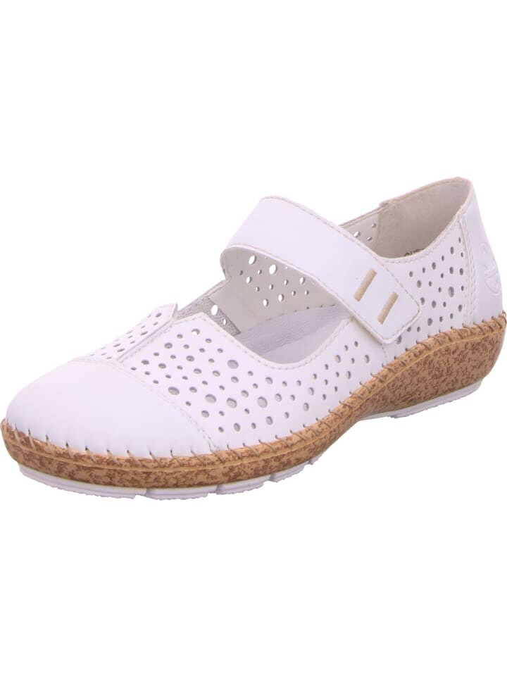 

Элегантные туфли на шнуровке rieker Halbschuhe, цвет weiss/sportweiss