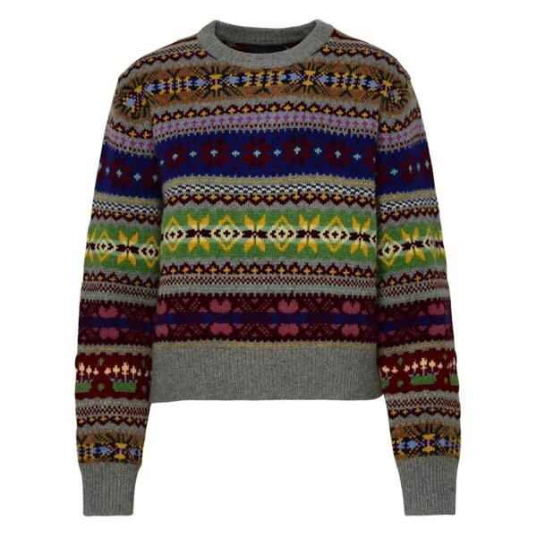 

Свитер multi wool blend sweater Polo Ralph Lauren, мультиколор