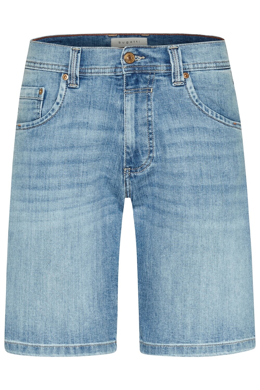 

Тканевые шорты Bugatti Jeans-Bermuda, серо-голубой